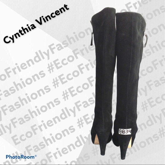 Cynthia Vincent Women's Gigi Tall Pointed Toe Boot - Picture 2 of 6